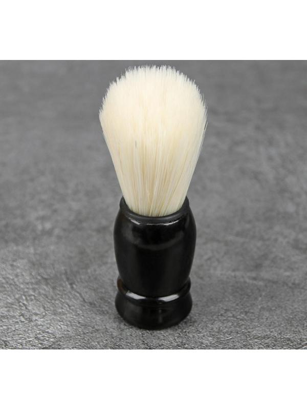 Помазок для бритья, пластиковый, цвет МИКС