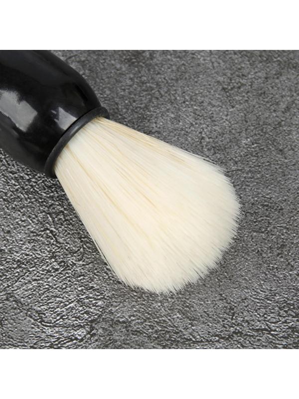 Помазок для бритья, пластиковый, цвет МИКС