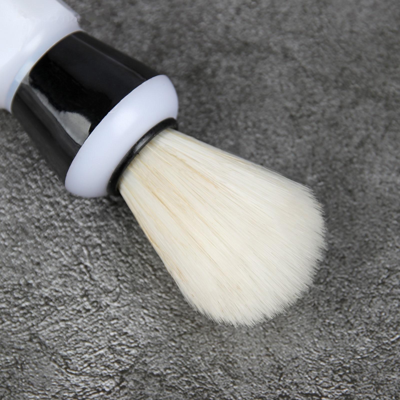 Помазок для бритья, пластиковый, цвет МИКС