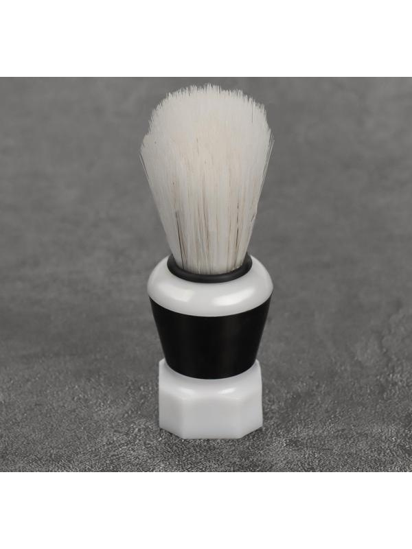 Помазок для бритья, пластиковый, цвет МИКС