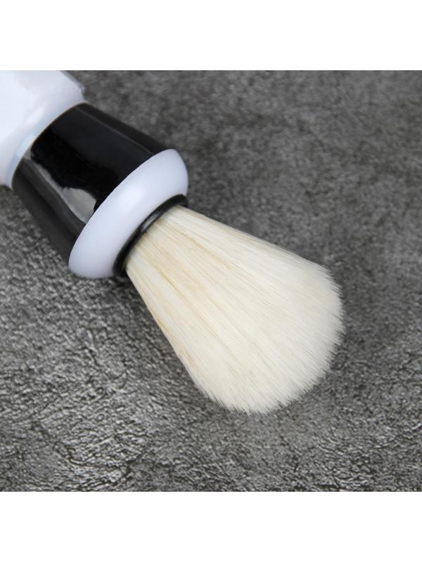 Помазок для бритья, пластиковый, цвет МИКС