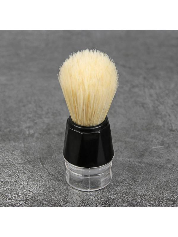 Помазок для бритья, пластиковый, цвет МИКС