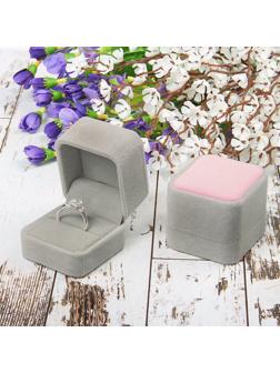 Футляр бархатный под кольцо 