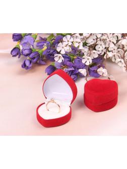 Футляр бархатный под кольцо 