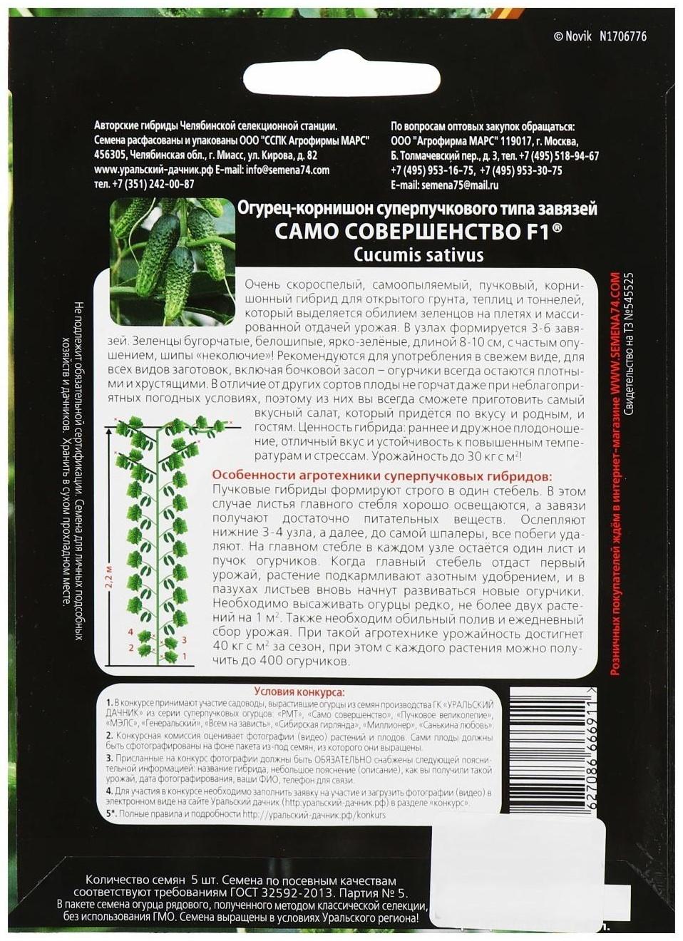 Семена Огурец 