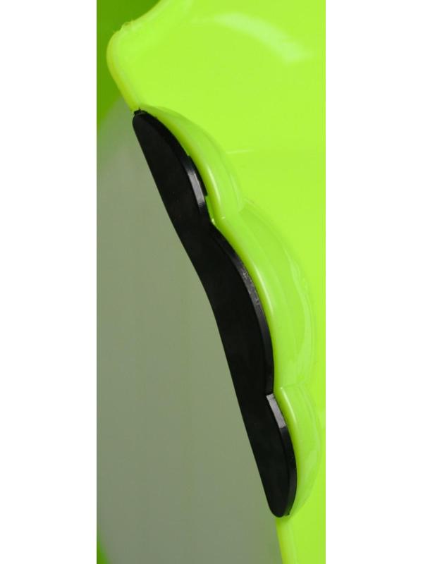 Горшок детский антискользящий «Комфорт» с крышкой, съёмная чаша, цвет салатовый