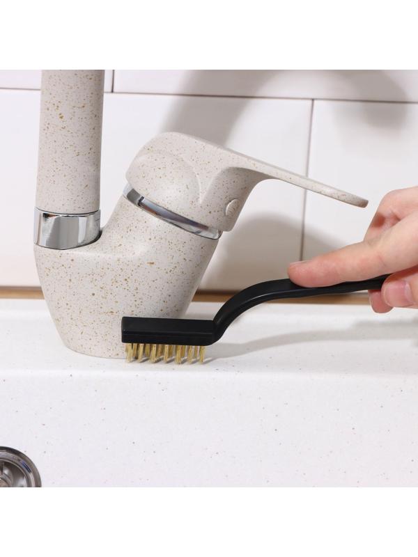 Набор щёток Доляна, 3 шт: латунная, стальная, нейлоновая