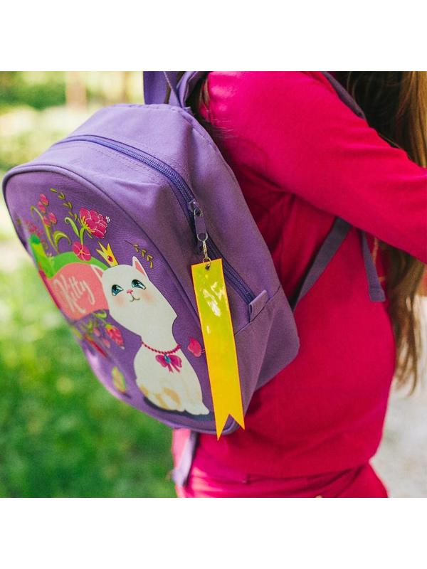 Светоотражающий элемент «Флажок», 15 × 3 см, цвет жёлтый/оранжевый