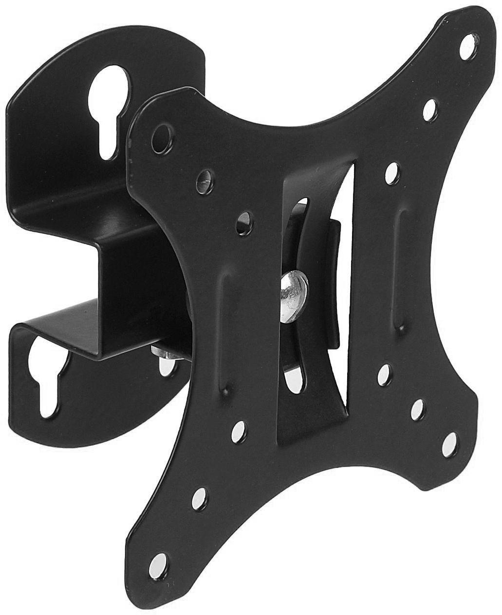 Кронштейн LuazON KrON-52, для ТВ, наклонно-поворотный, 10-27