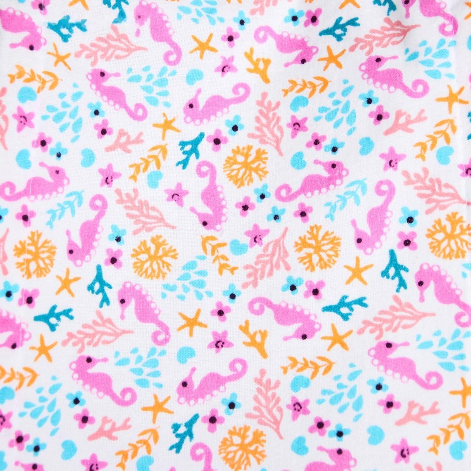 Горка для купания из фланели, цвет белый МИКС