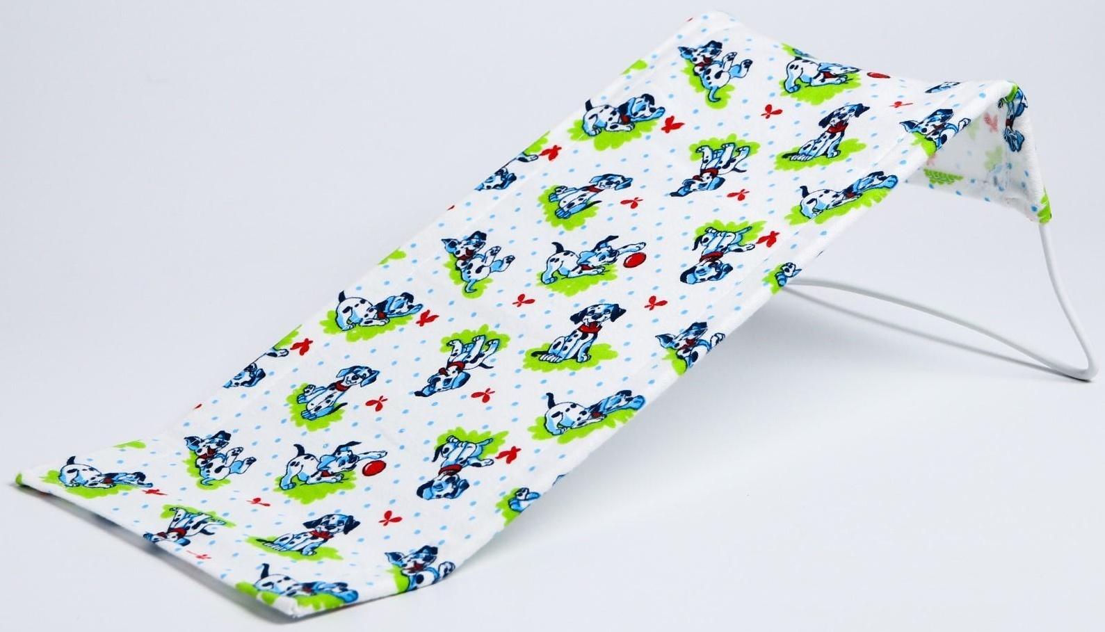 Горка для купания из фланели, цвет белый МИКС