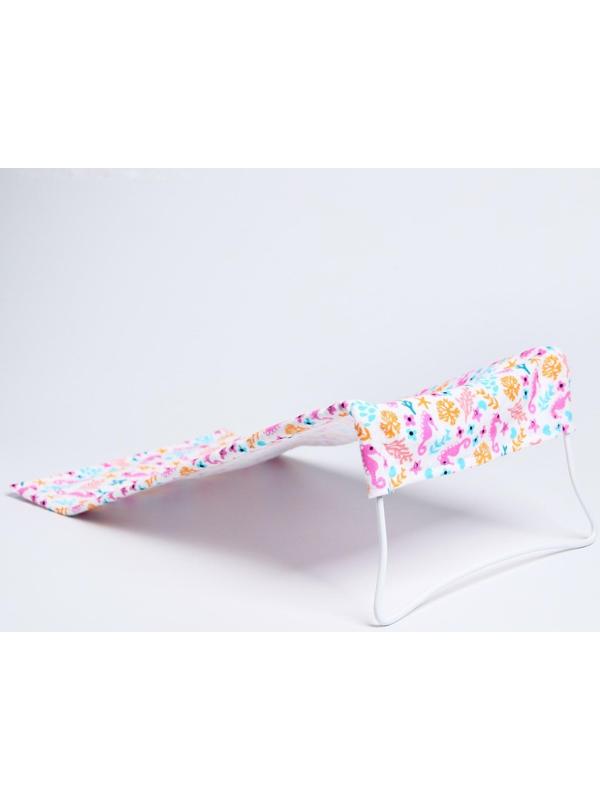 Горка для купания из фланели, цвет белый МИКС