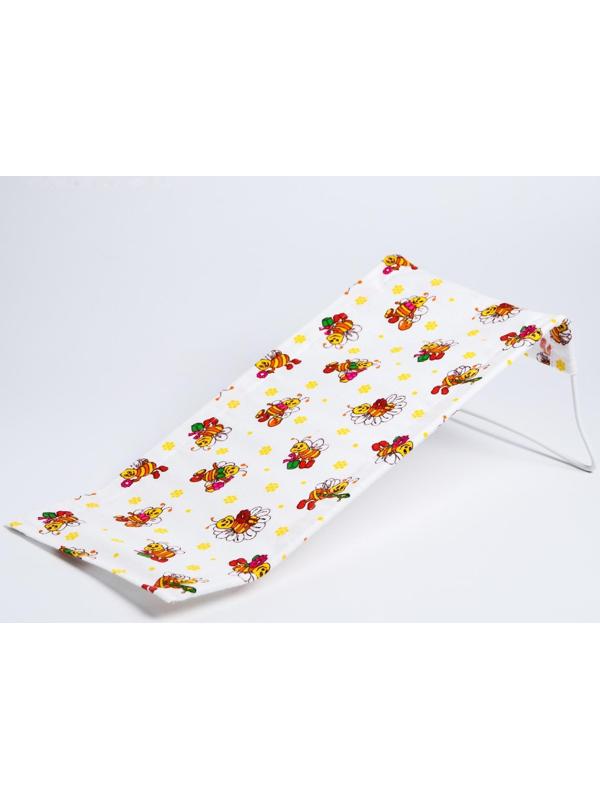 Горка для купания из фланели, цвет белый МИКС