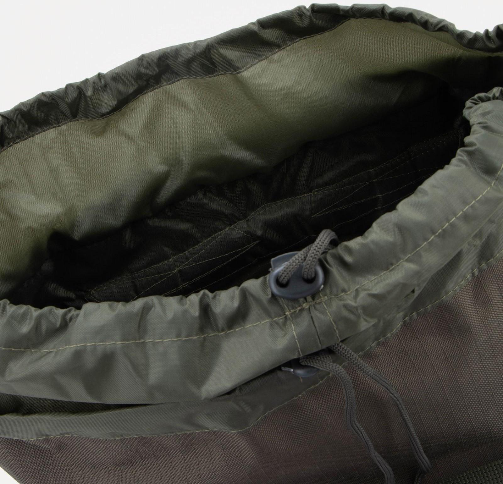 Рюкзак туристический, 40 л, отдел на стяжке, 3 наружных кармана, цвет хаки