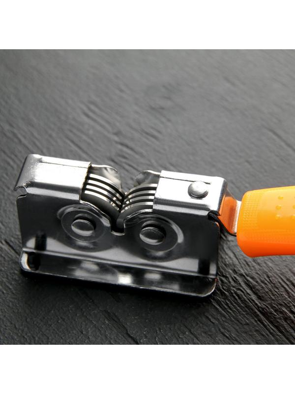 Точилка для ножей Доляна «Оранж», 19×3,5 см