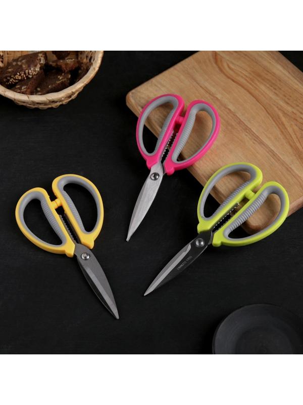 Ножницы кухонные Доляна «Помощник», 15 см