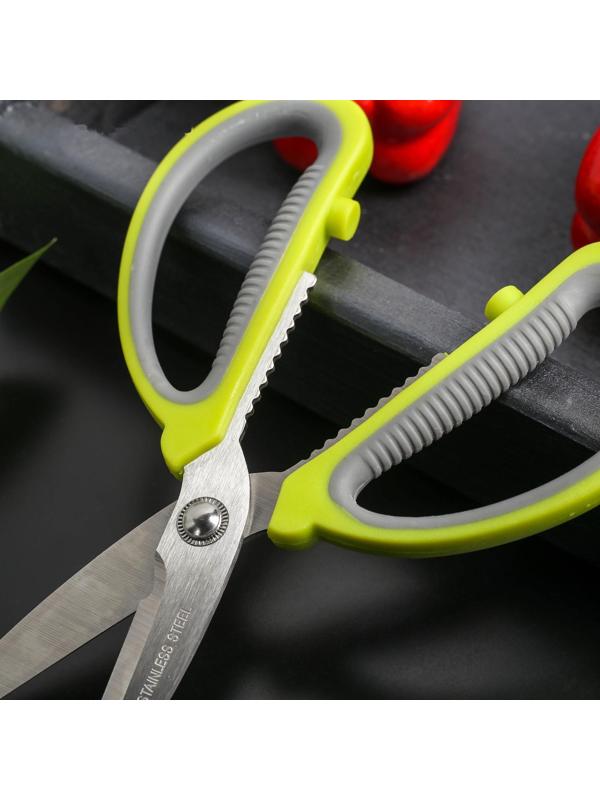 Ножницы кухонные Доляна «Помощник», 15 см