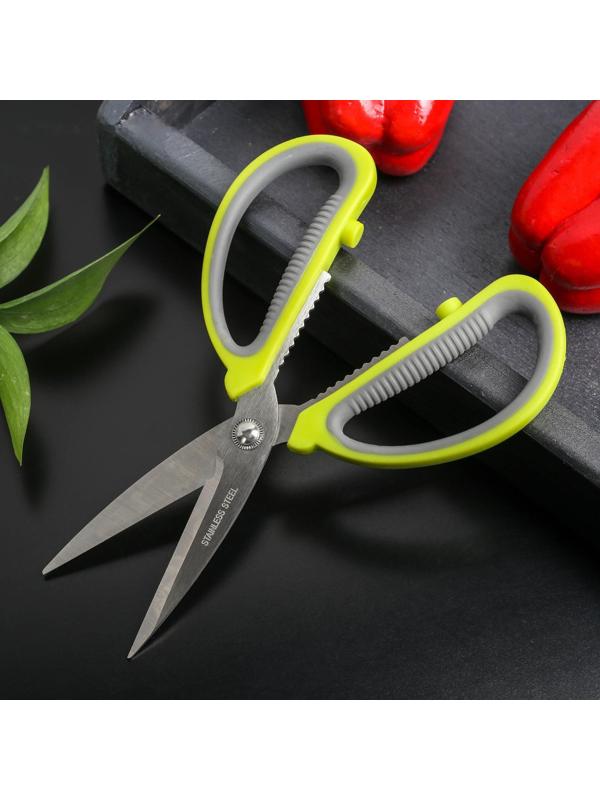 Ножницы кухонные Доляна «Помощник», 15 см