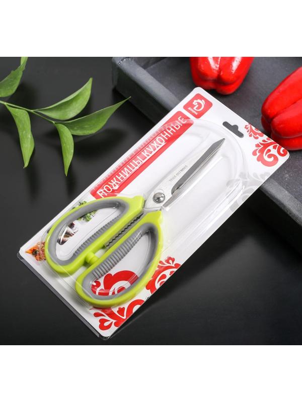 Ножницы кухонные Доляна «Помощник», 15 см