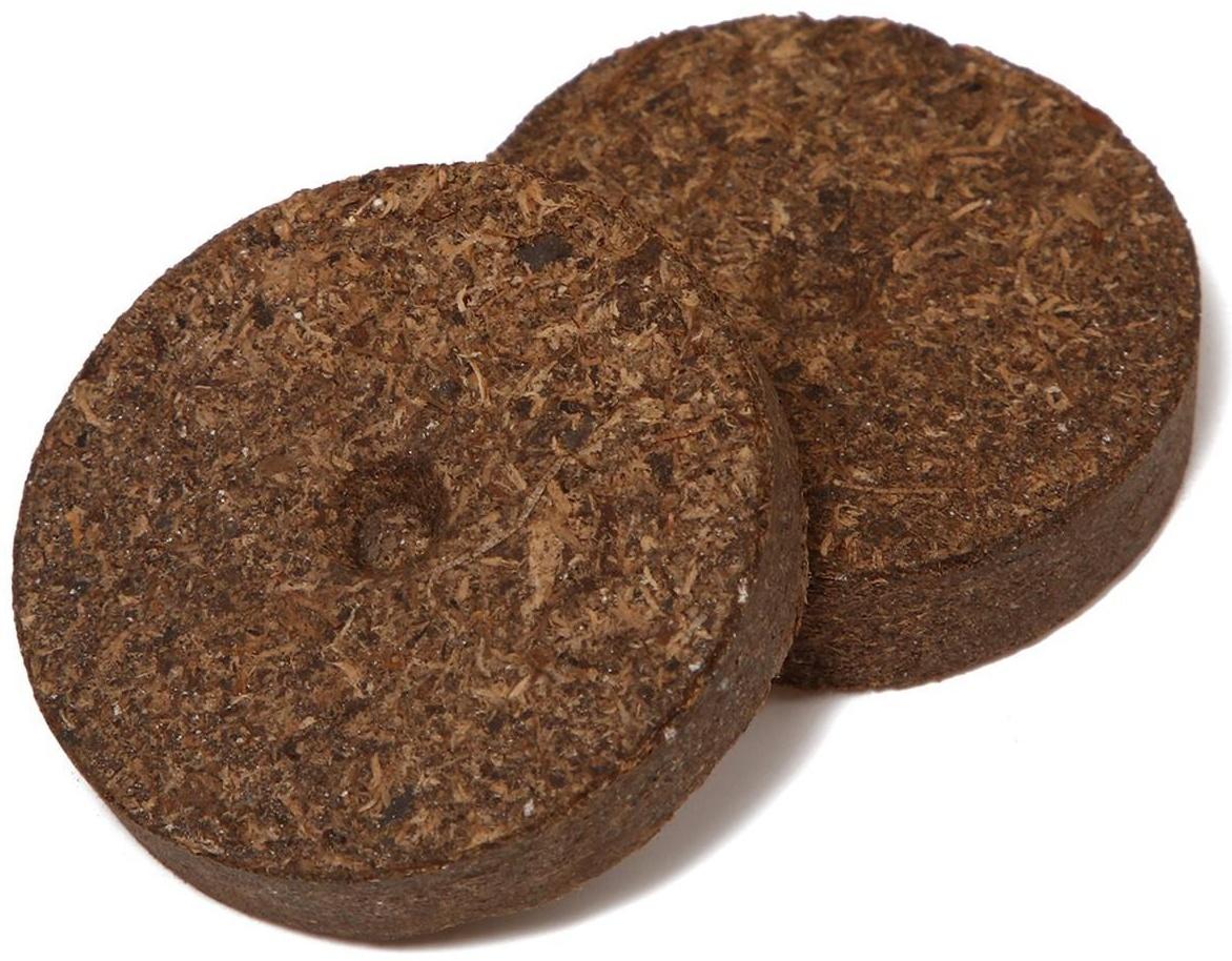 Таблетки торфяные, d = 4.2 см, без оболочки, набор 50 шт.