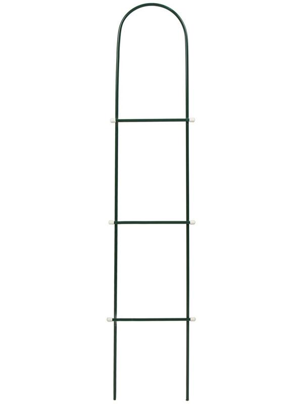 Шпалера, 140 × 23 × 1 см, металл, зелёная, «Лестница», МИКС