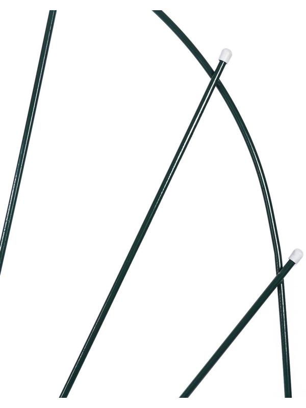 Шпалера, 150 × 62 × 1 см, металл, зелёная, «Парус мини»