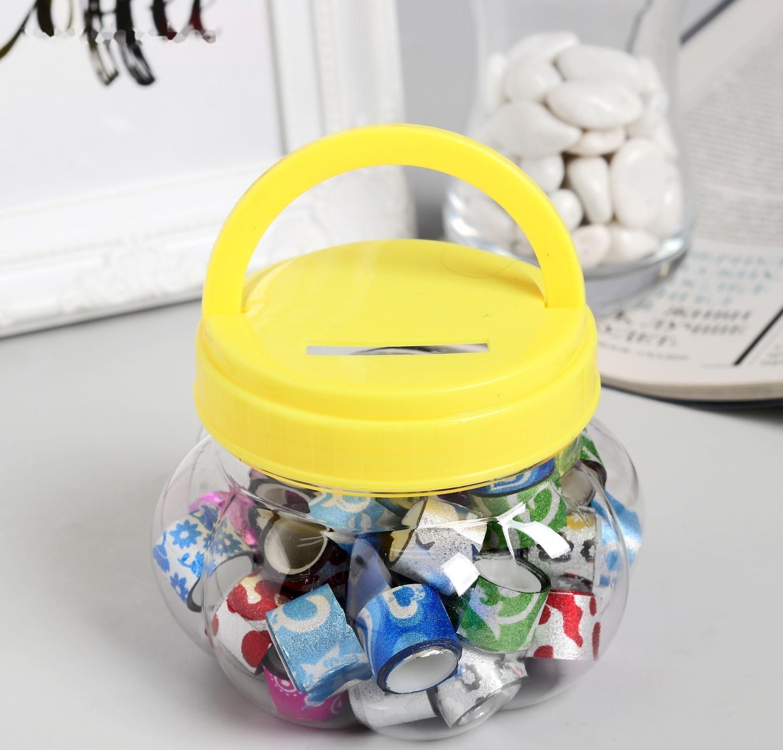 Клейкая лента пластик в банке 