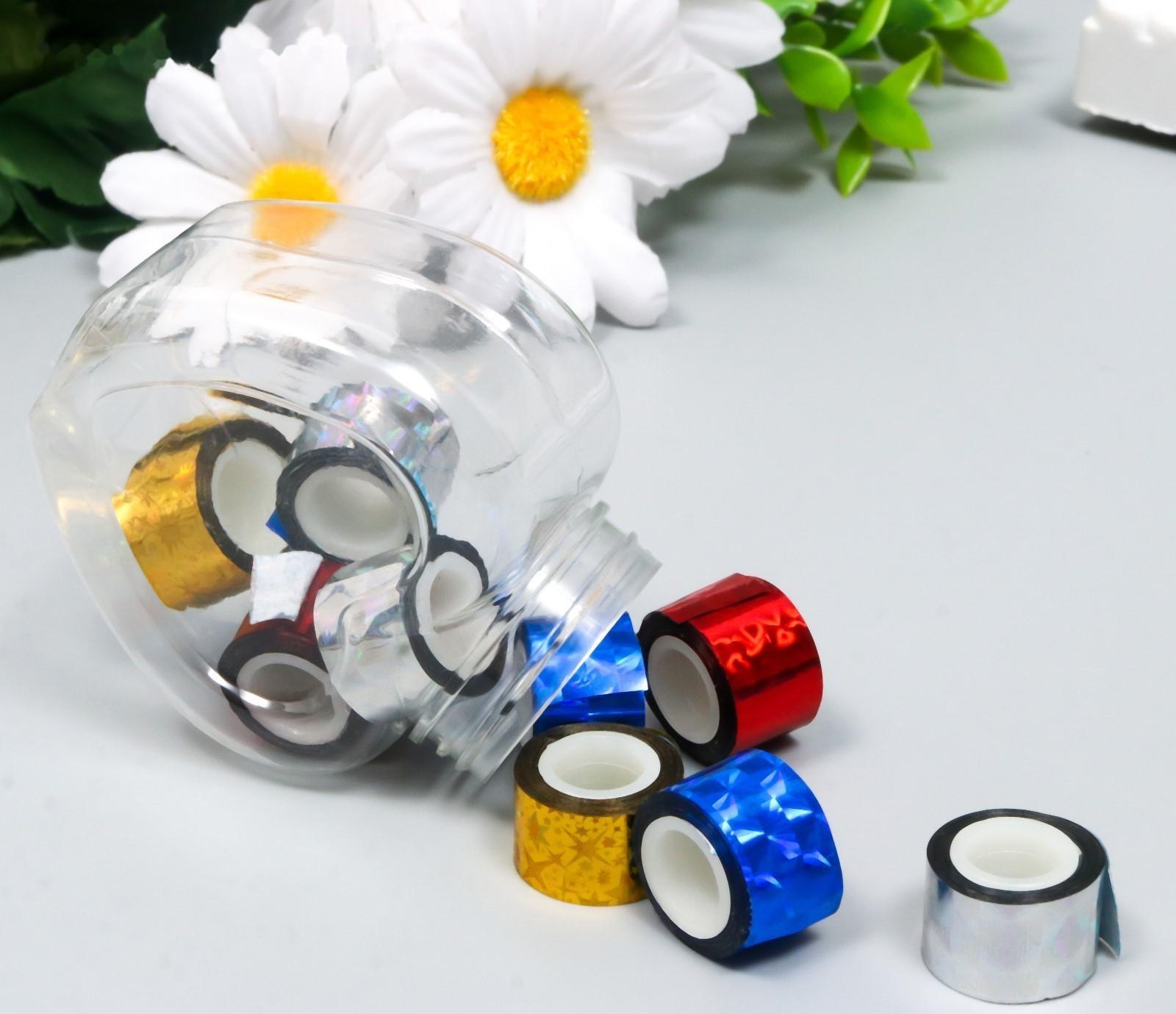 Клейкая лента пластик в банке 