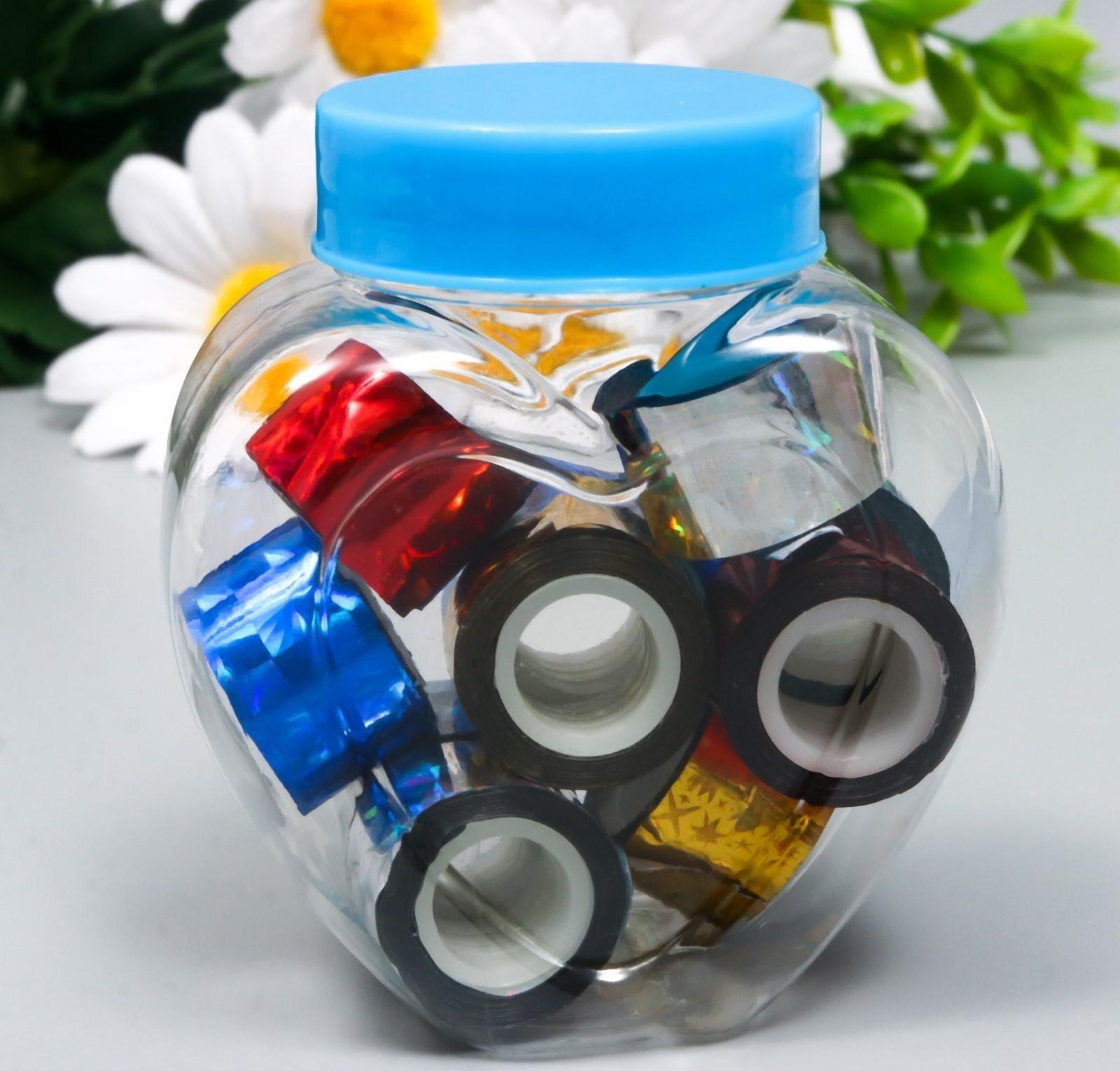 Клейкая лента пластик в банке 