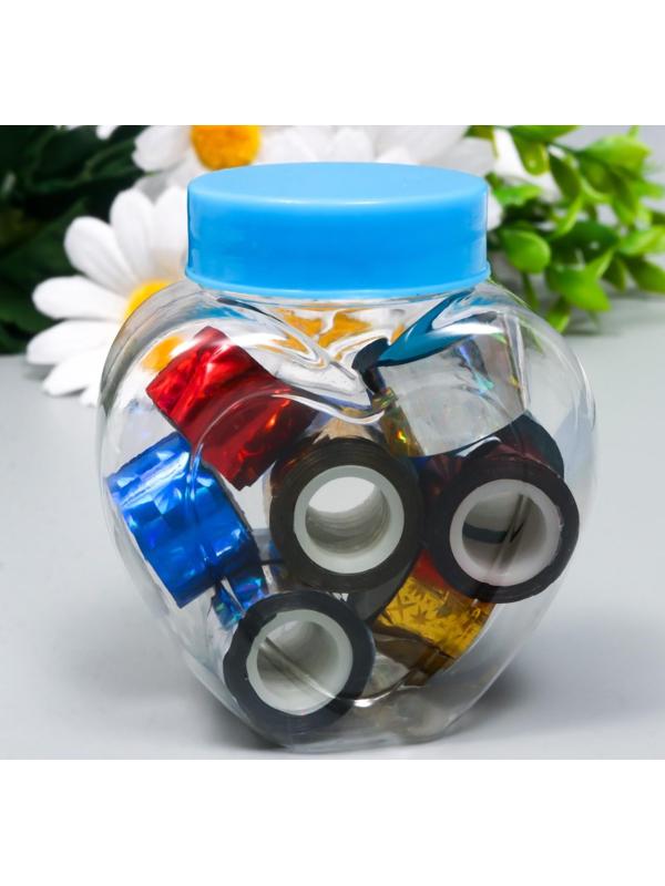 Клейкая лента пластик в банке 