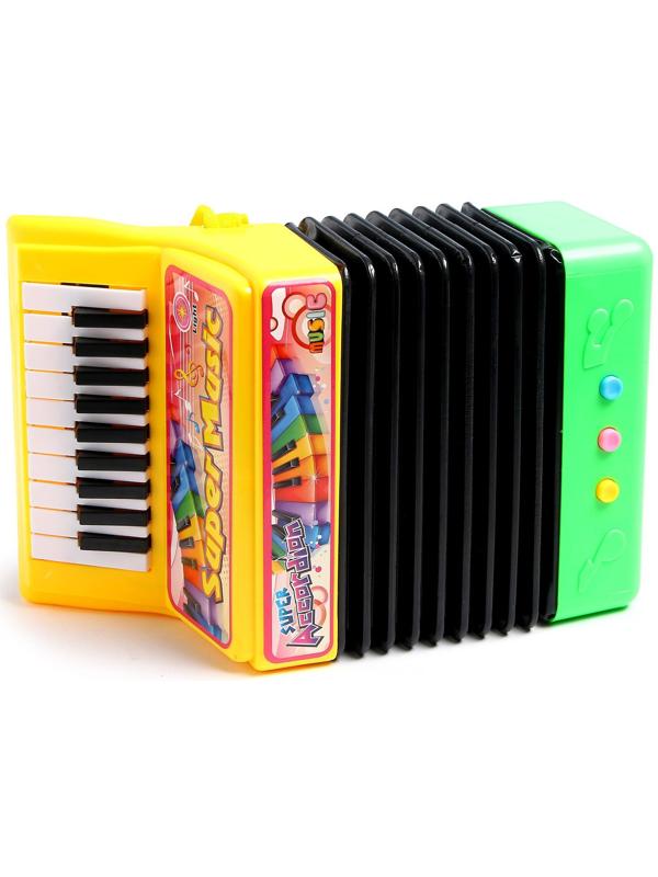 Музыкальная игрушка «Аккордеон», 10 мелодий, МИКС