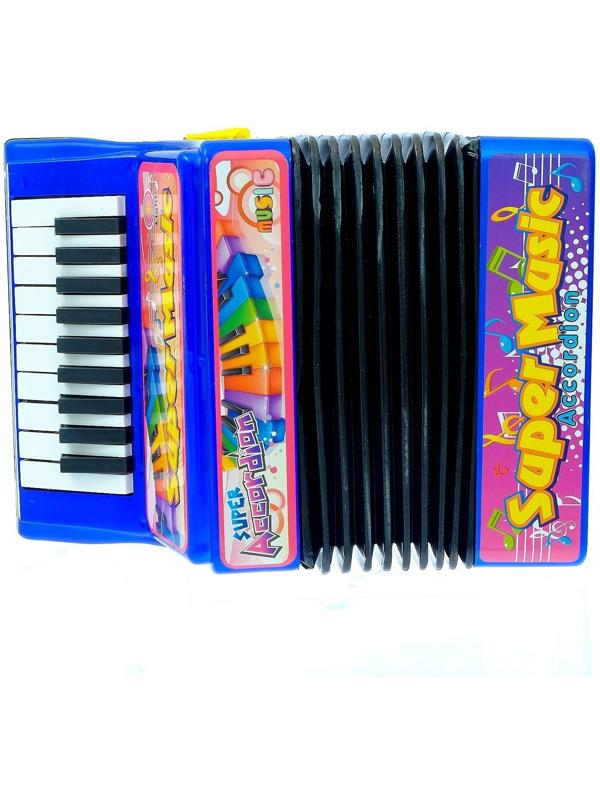 Музыкальная игрушка «Аккордеон», 10 мелодий, МИКС