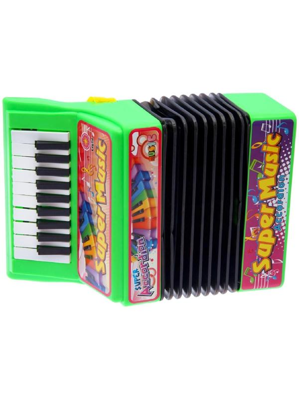 Музыкальная игрушка «Аккордеон», 10 мелодий, МИКС