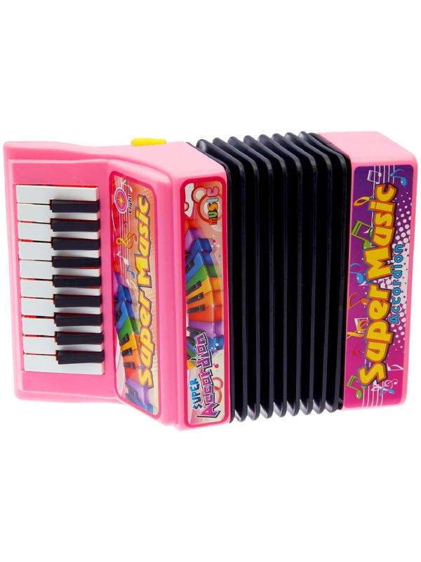 Музыкальная игрушка «Аккордеон», 10 мелодий, МИКС