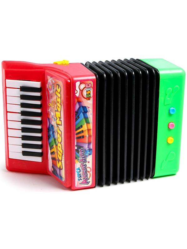 Музыкальная игрушка «Аккордеон», 10 мелодий, МИКС