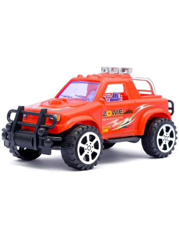 Машина инерционная «Джип триал», цвета МИКС