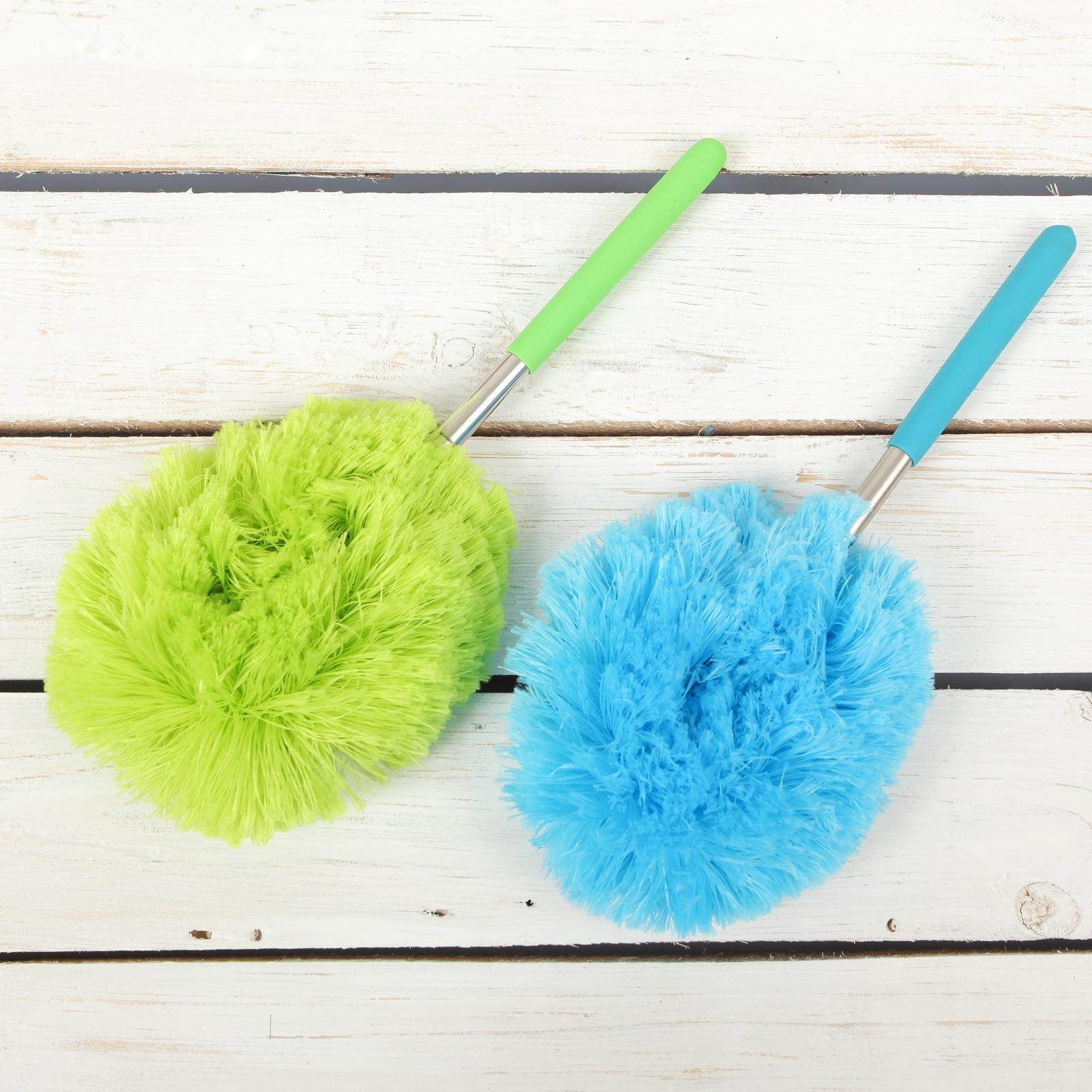 Щётка для удаления пыли, телескопическая ручка, 25-60 см, цвет МИКС