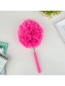 Щётка для удаления пыли, телескопическая ручка, 25-60 см, цвет МИКС