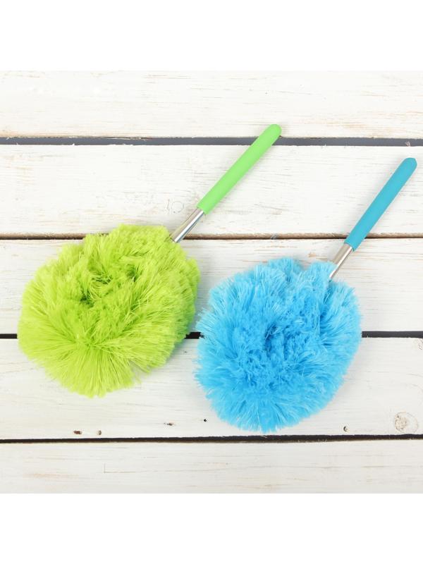 Щётка для удаления пыли, телескопическая ручка, 25-60 см, цвет МИКС