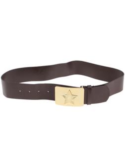 Ремень для костюма военного, 110 см, бляха: 5,5 × 8 см