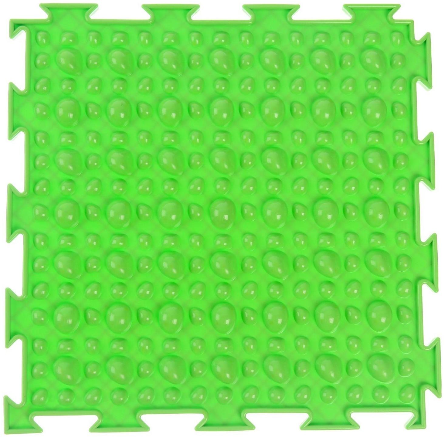 Модульный массажный коврик ОРТОДОН «Камешки», мягкий, цвет МИКС