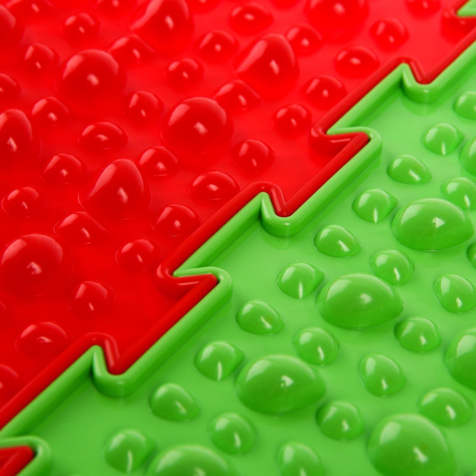 Модульный массажный коврик ОРТОДОН «Камешки», мягкий, цвет МИКС