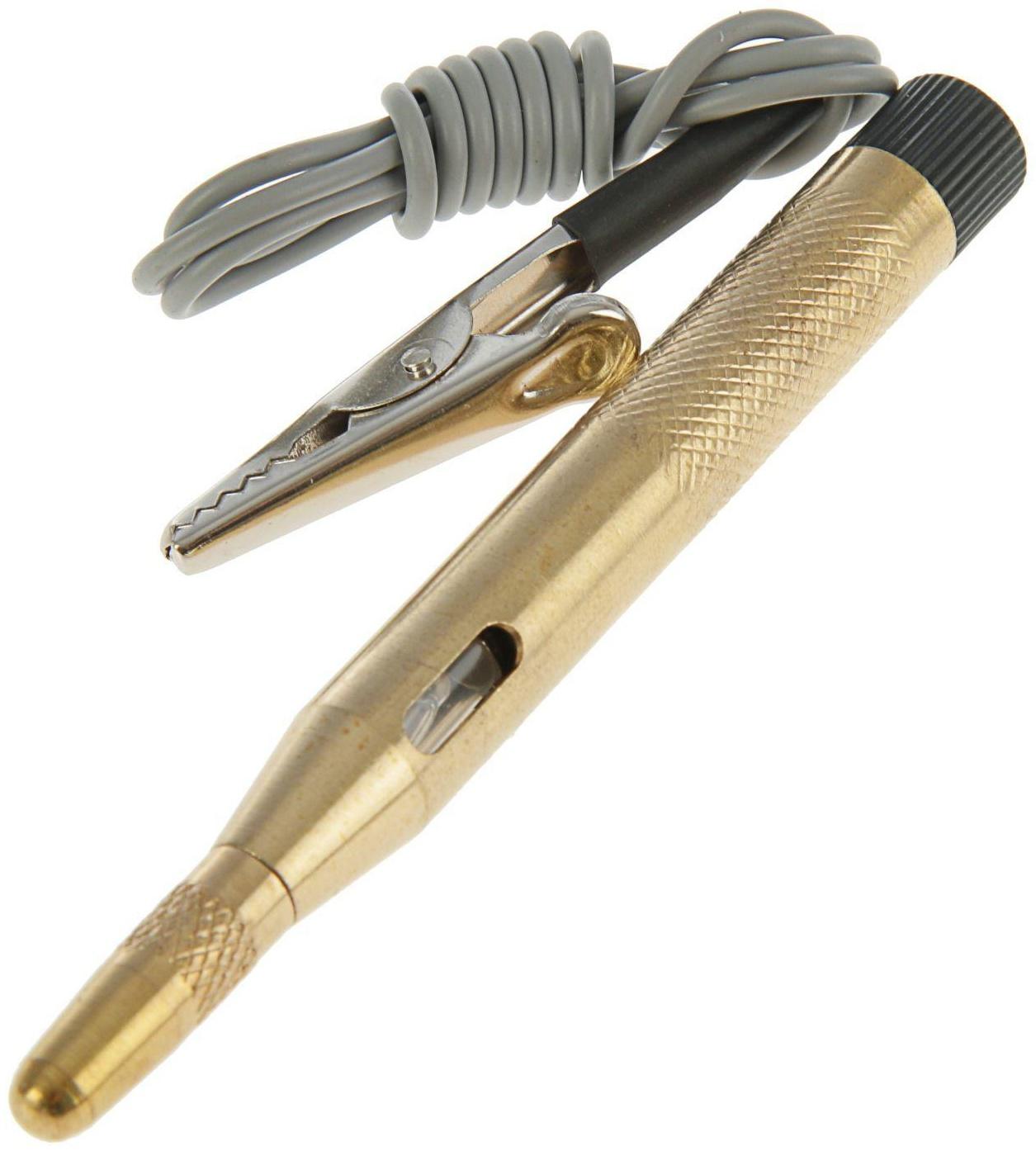 Тестер автомобильный Sparta, 6-24 В, 110 мм, металлический корпус