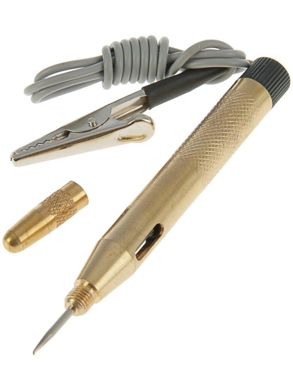 Тестер автомобильный Sparta, 6-24 В, 110 мм, металлический корпус