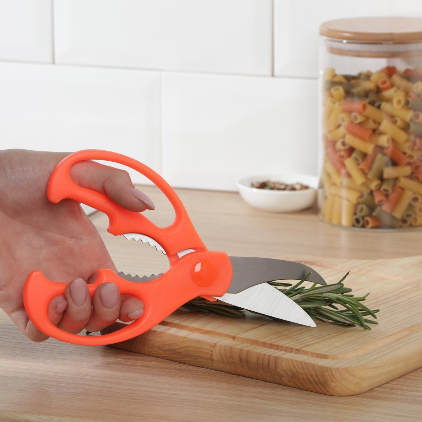 Ножницы кухонные Доляна «Ловкач», 19 см