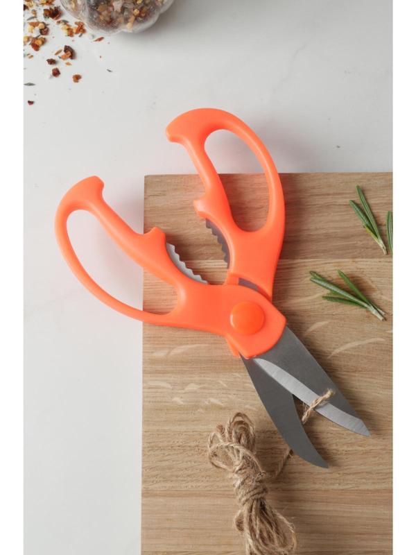 Ножницы кухонные Доляна «Ловкач», 19 см