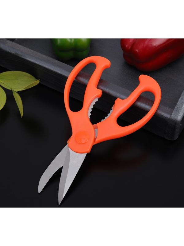 Ножницы кухонные Доляна «Ловкач», 19 см