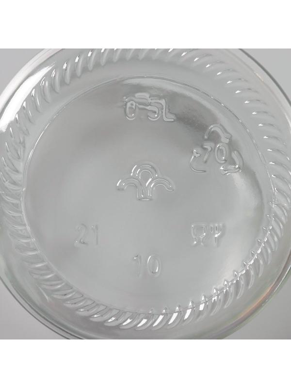 Банка стеклянная, 500 мл, СКО-82