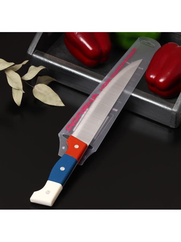Нож кухонный «Триколор» лезвие 21 см
