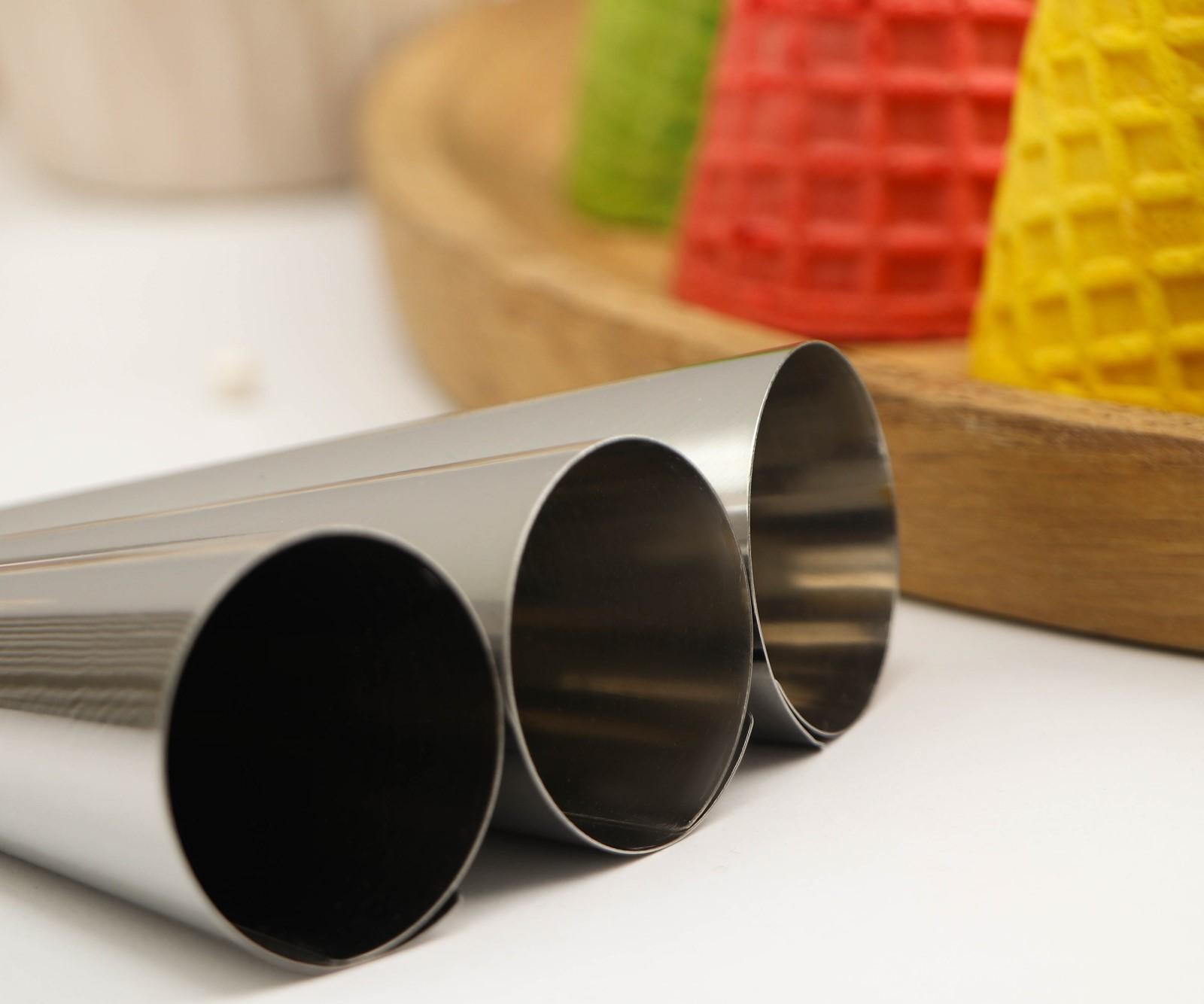 Набор форм для круассанов и трубочек 12,5х3,5 см, 3 шт